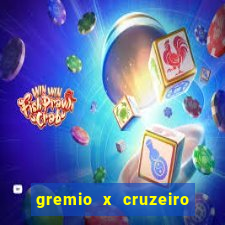 gremio x cruzeiro ao vivo hd